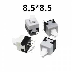 MICROINTERRUTTORE 8,5X8,5 6 PIN 3A DA PCB