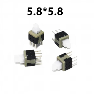 MICROPULSANTE 5,8X5,8 6 PIN 3A DA PCB
