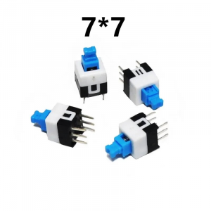 MICROPULSANTE 7x7 6 PIN 3A DA PCB
