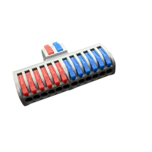 MORSETTO SERRACAVO RAPIDO 14 POLI 2 IN 12 OUT 0,1-6mm² 400V 32A