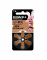 BATTERIA HEARING AID 312 MARRONE BLISTER 6PZ DURACELL