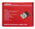 ADAPTER - WIRELESS 150MBPS WIFI W-LAN - ROLINE