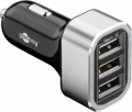 CARICABATTERIE USB TRIPLO PER AUTO DA 5,5A