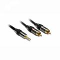 CAVO 3,5 MM M > 2 RCA M 1,5MT