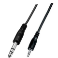 CAVO AUDIO JACK 3,5 - JACK 6,3