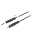 STEREO CAVO AUDIO 6,35MM MASCHIO - MASCHIO DA 3.5 MM 3MT GRIGIO SCURO