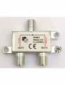 PARTITORE DIVISORE 2 VIE 1 IN 2 OUT CONNETTORE F VERTICALE 5-2400MHZ