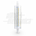 LAMPADINA A LED R7S - 10W - 230VAC - 4000K- DIMMERABILE