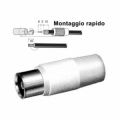 PRESA PAL 9,5MM ASSEMBLAGGIO RAPIPRESA PAL 9,5MM ASSEMBLAGGIO RAPIDO