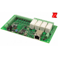 SCHEDA ETHERNET 4 RELÈ 16 A, 8 I/O DIGITALI E 4 INGRESSI ANALOGICI