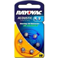 BATTERIE RAYOVAC 10 BLISTER 6 PZ