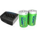 CARICABATTERIA UNIVERSALE AAA-AA-C-D-9V CON TIMER VARTA