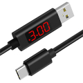 CAVO USB TIPO C CON DISPLAY A LED