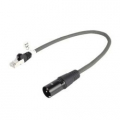 CAVO DIGITALE DMX XLR MASCHIO RJ45 SPINA/E 0,3MT SWEEX