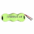 BATTERIA RICARICABILE NI-MH 3 BATTERIE A BOTTONE 3,6 V 250 MAH