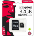 MEMORY CARD MICRO SD 32GB C10 SDCS/32GB KINGSTON