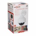 TELECAMERA FINTA 360° PTZ A BATTERIA CON LED LAMPEGGIANTE