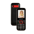 TELEFONO DUAL SIM CON DISPLAY A COLORI FOTOCAMERA INTEGRATA NERO/ROSSO - TLF-LUCKY-55