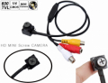 Mini videocamera spia, vite perno nera. Spy Cam