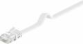 CAVO PIATTO PATCH - RETE CAT 6  U/UTP, BIANCO, 3Mt