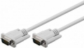 CAVO PER MONITOR VGA PLACCATO NICKEL 2MT - SPINA VGA (15-PIN) > SPINA VGA (15-PIN)