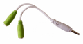 CAVO SDOPPIATORE STEREO JACK 3.5MM 10CM