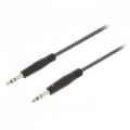 CAVO AUDIO JACK 6,35mm STEREO MASCHIO JACK 6,35mm STEREO MASCHIO 1,5mt BILANCIATO SWEEX