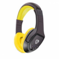 CUFFIA BLUETOOTH MP3 GIALLA