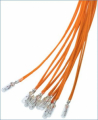 LAMPADA SUB MINIATURA, 0,24 W, 0.24 W, ARANCIONE, 0.25 M  - ARANCIONE0,25 M CAVO, 6 V (DC), 40 MA - T1