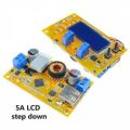 MODULO DI ALIMENTAZIONE STEP DOWN REGOLABILE 5A 6-32V A 1,25-32V CON DISPLAY LCD