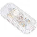 Interruttore Unipolare Passafilo Peretta Abat Jour TRASPARENTE 230V 2A
