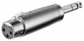 ADATTATORE DA XLR FEMMINA A JACK 6,35mm MASCHIO STEREO