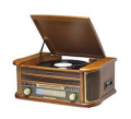 DENVER  GIRADISCHI RETRO' MCR-50MK3 CON RADIO, CD, NASTRO, USB, MP3.