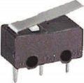 MICROSWITCH CON LEVA 13X7MM 1A 125VAC TERMINALI PCB