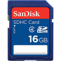 SANDISK SDHC CARD  SDCARD 16GB