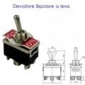 Deviatore bipolare a leva 12mm 220V, sciolto - 71222