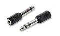 Adattatore spina JACK 6,35 Stereo+presa JACK 3,5 Stereo 