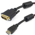 CAVO HDMI M/DVI-D M 5MT HIGH SPEED CON FERRITI