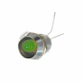 LED 6 MM. CON GHIERA VERDE