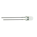 LED 5MM 12V TRASPARENTE BIANCO 10000 MCD 12V ASS. 30MA/120MA