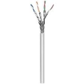 Goobay CAT 6 cavo patch rete S/FTP (PiMF) grigio 25MT conforme a LSZH CU