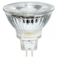 FARETTO LED MR16 VETRO GU5.3  6W  BA38° 4000K 12Vdc  LM550  RA 80  50*49mm Box