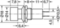 INTERRUTTORE  A PULSANTE NERO 1A 250V