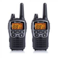 MIDLAND COPPIA RADIO PMR446 XT70? PORTATA 12 KM RICARICABILE CON BASE E AURICOLARI