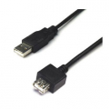 CAVO PROLUNGA USB 2.0 SPINA A / PRESA A 5MT NERO