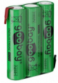 PACCO BATTERIE 3XAAA (MICRO) 800mAH (NiMH) 3,6V A SALDARE