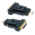 ADATTATORE PRESA DVI-D - SPINA HDMI DORATO DUAL LINK (24+1) - (HDMI 19PIN)