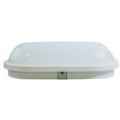 PLAFONIERA A LED OVALE IP65, 20W, 120°, 4000K, 220-240V -271x146mm H.76mm