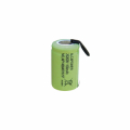 SINGOLA BATTERIA 1/2 AF NI-MH 1,2V 1100mAh CON LAMELLE T.saldare