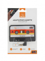 ADATTATORE CASSETTA 90 MIN A JACK STEREO 3,5mm PER MP3